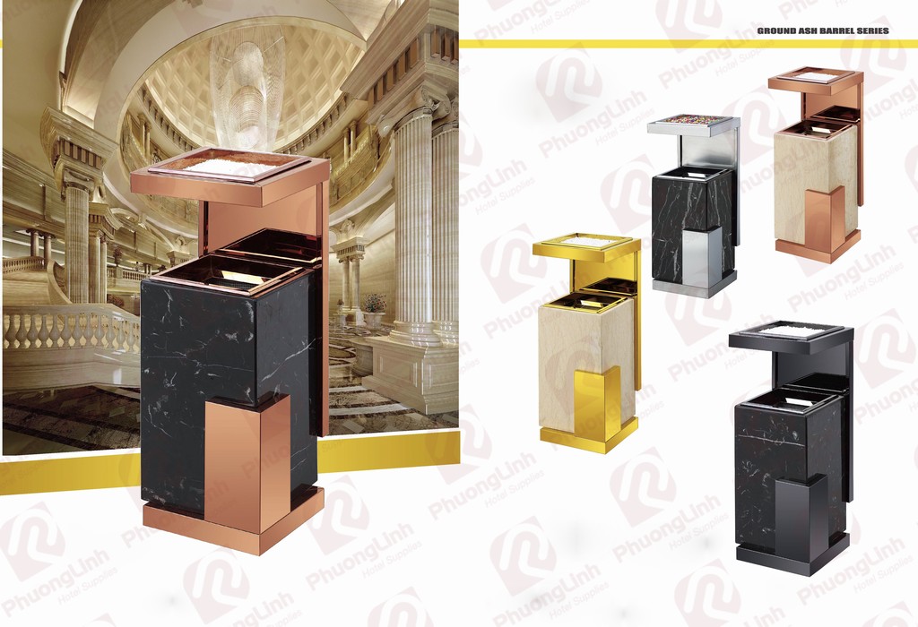 Thùng rác tiền sảnh