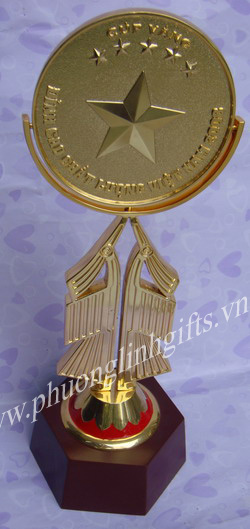 KỶ NIỆM CHƯƠNG GỖ ĐỒNG PL KNCGD08